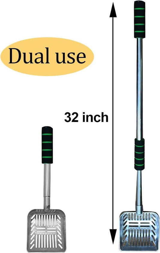 Cat Litter Scooper Metal Cat Litter Scoop Long Handle