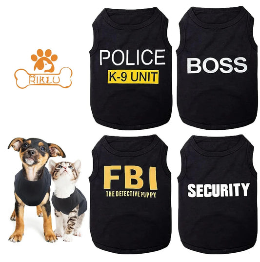 4 Packs Dog Shirts for Small Dog
